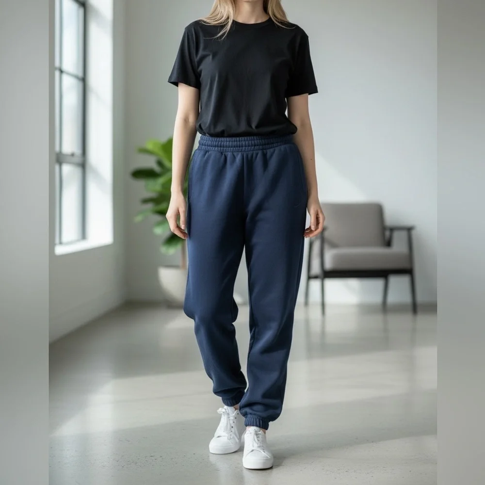 Nike Navy Blue Jogger Pants